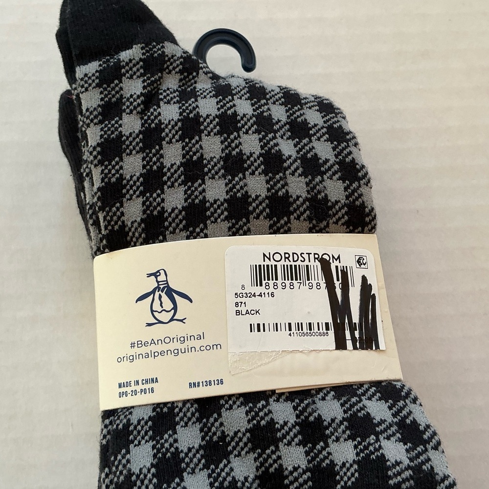 Original Penguin Crew Assorted Socks - Pack of 3 - Picture 7 of 14